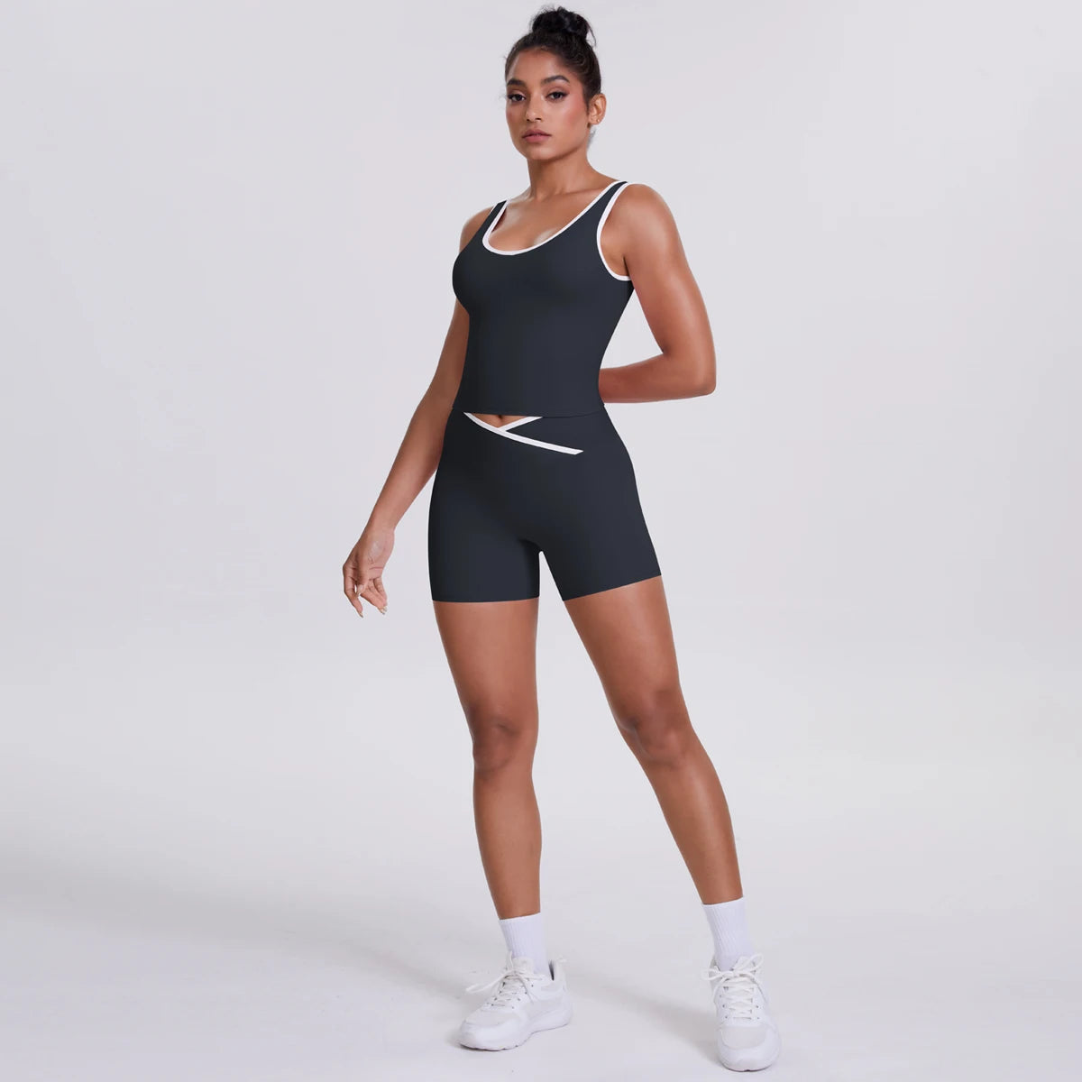 Heart And Home Yoga Sets Women Backless Quick Dry Shorts