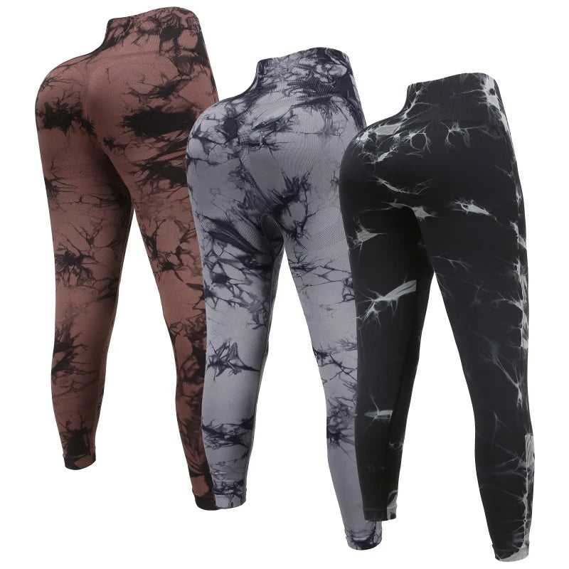 Heart and Home Shop 3 Piece Workout Leggings Set High Waist