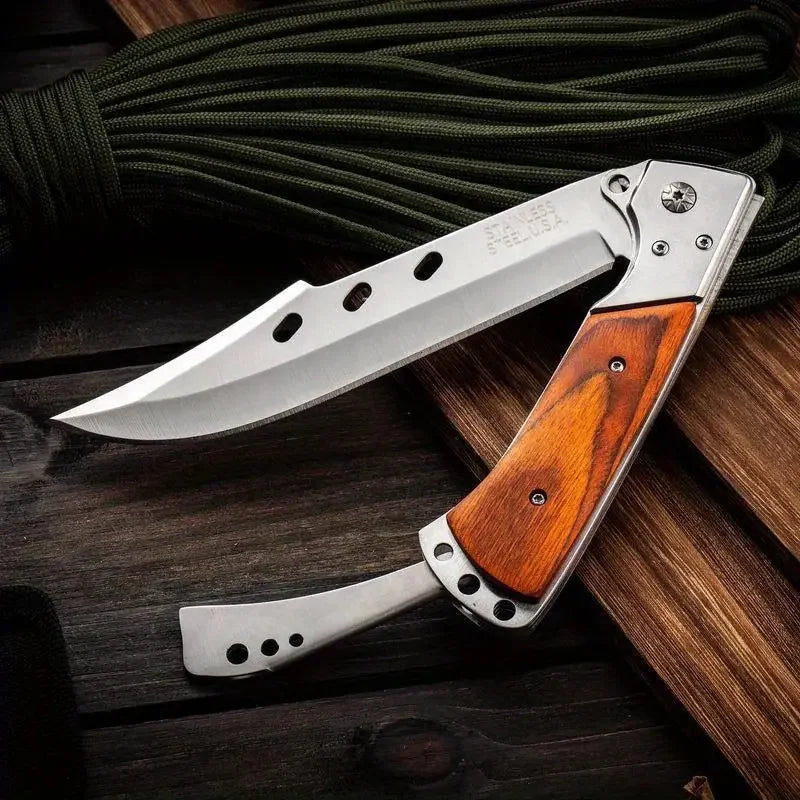 5.79" Long Blade Folding Knife for Hiking Camping Survival - Sharp Foldable Knife for Men And Women - Travel Friendly