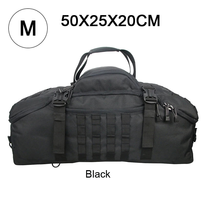 35L 50L 80L Outdoor Mountaineering Molle Tactical Backpack Large Duffel Bag Hiking Camping Travel Bag