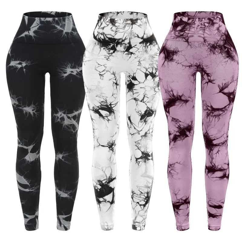 Heart and Home Shop 3 Piece Workout Leggings Set High Waist