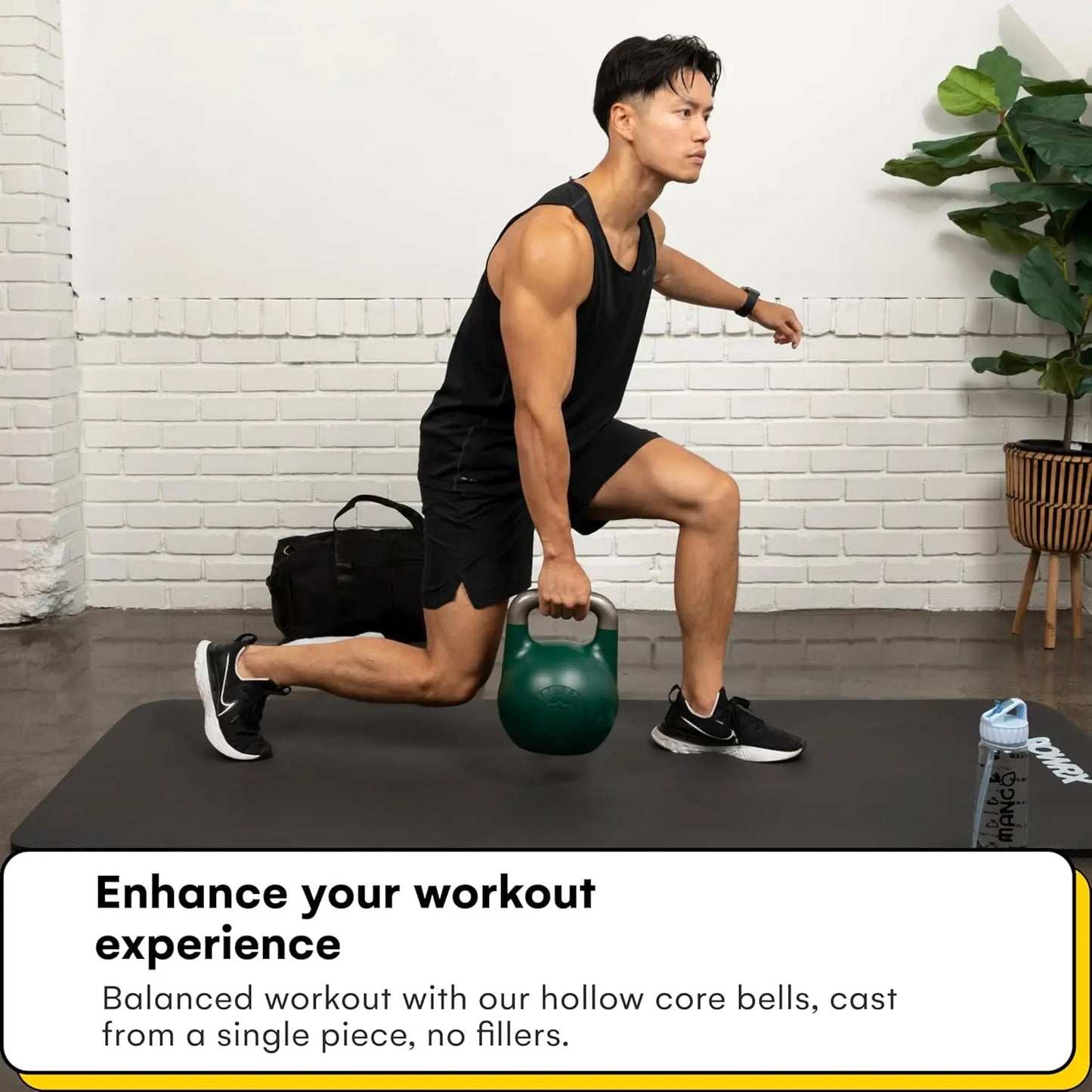 Competition Kettlebells Weight 35mm Handle 8-34 KG Hand Weights Workout Gym Equipment Strength Training Sets for Women and Men