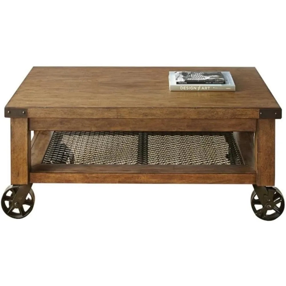 Coffee Table in Distressed Oak