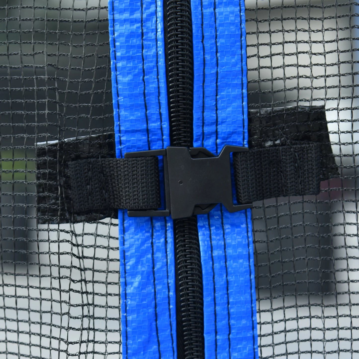 14FT Trampoline With Backboard For Outdoor Fun And Exercise