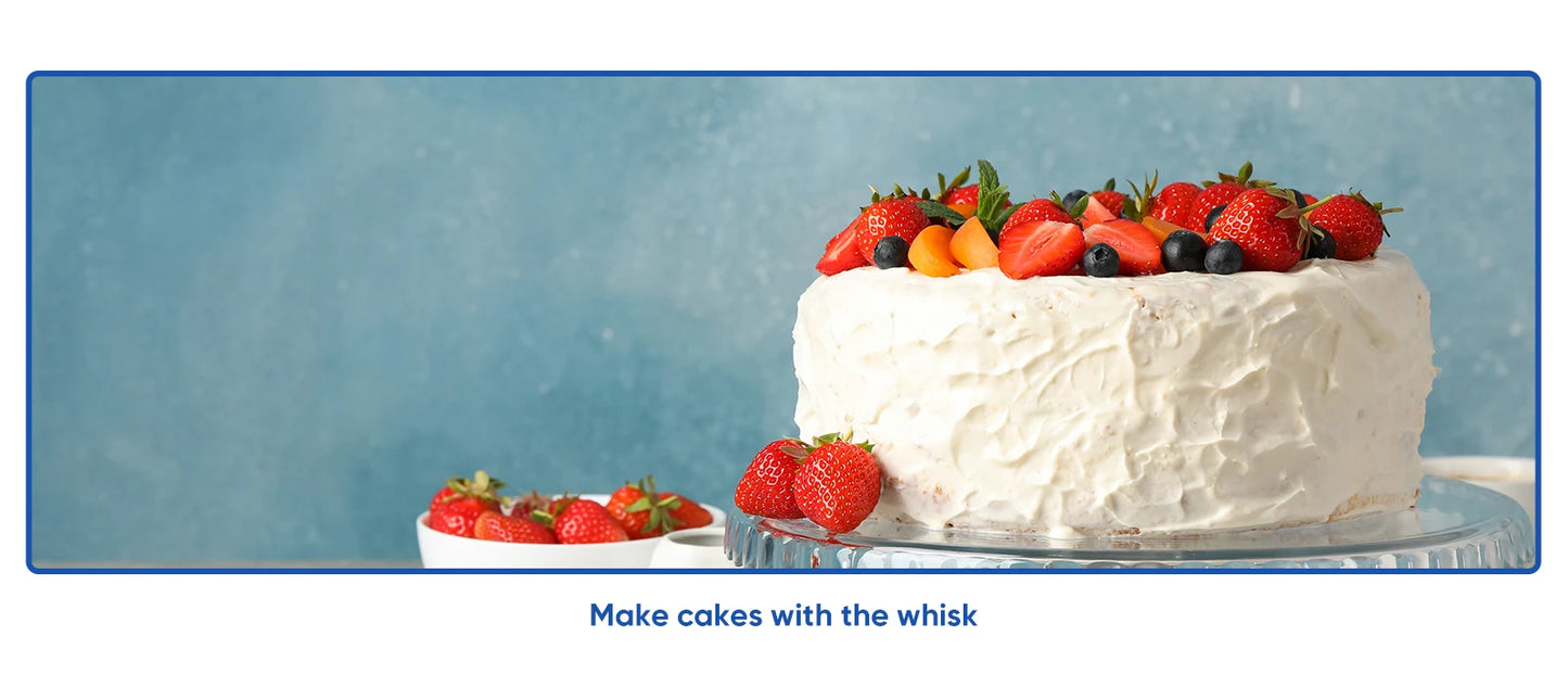 BioloMix 5 in 1 Immersion Hand Blender 1500 Watt Powerful Stainless Steel Blade Food Processor Smoothie Maker Baby Food Puree Tool