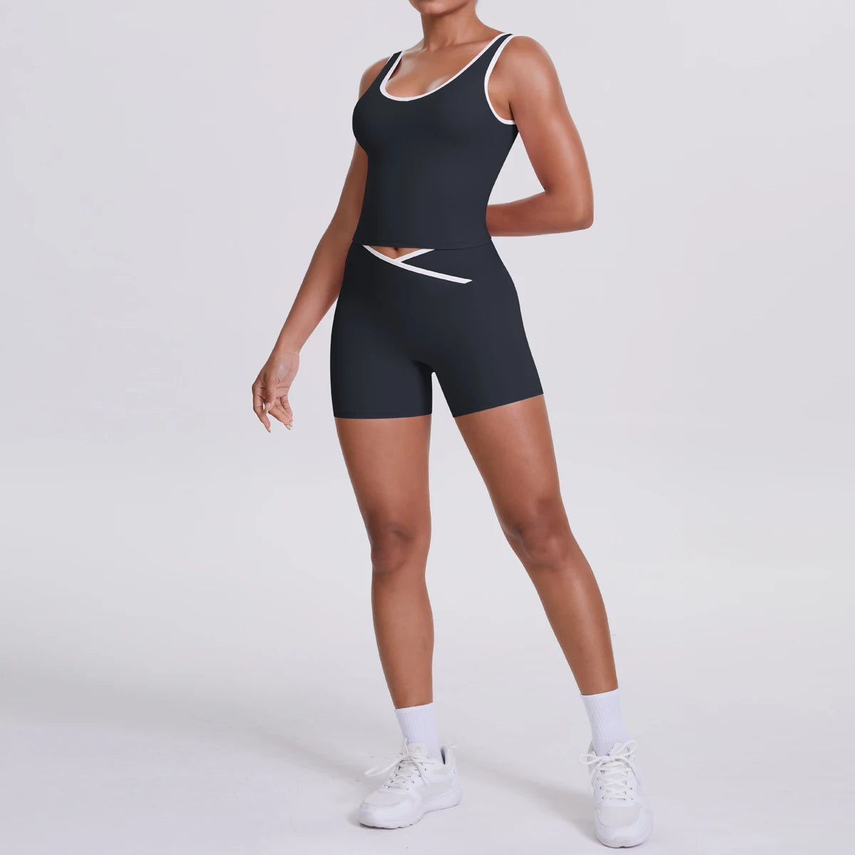 Heart And Home Yoga Sets Women Backless Quick Dry Shorts