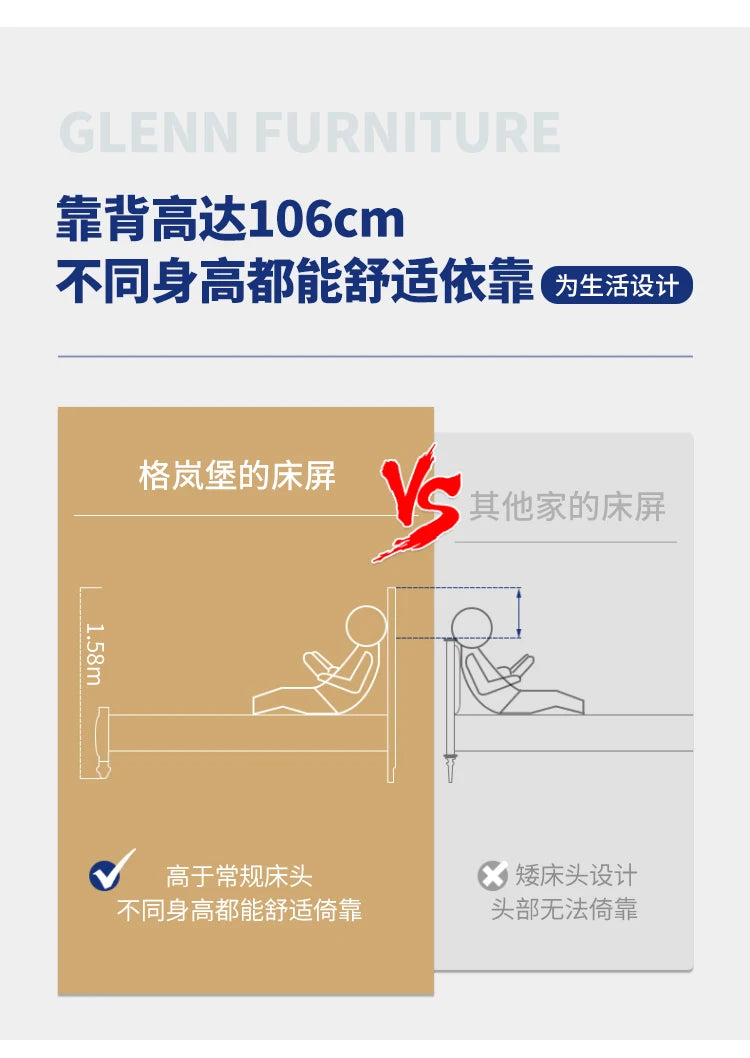 Aesthetic Modern Bed Quilts Vintage Bedroom Luxury Headboard King Size Double Beds Garden Furniture Sets