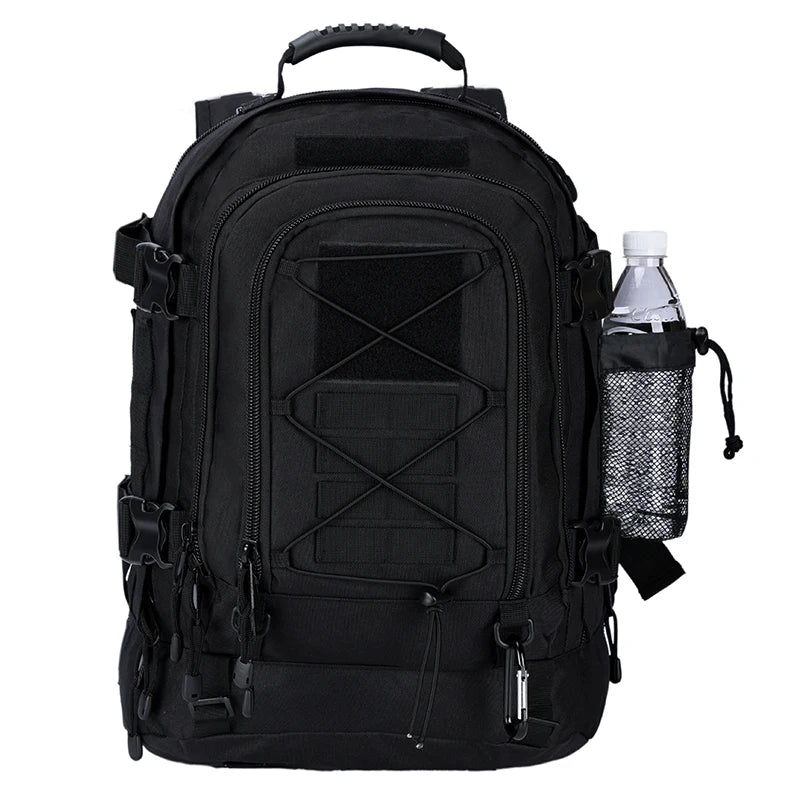 65L Outdoor Tactical Backpack for Men Large Capacity Military Hiking Bag Travel Camping Rucksack