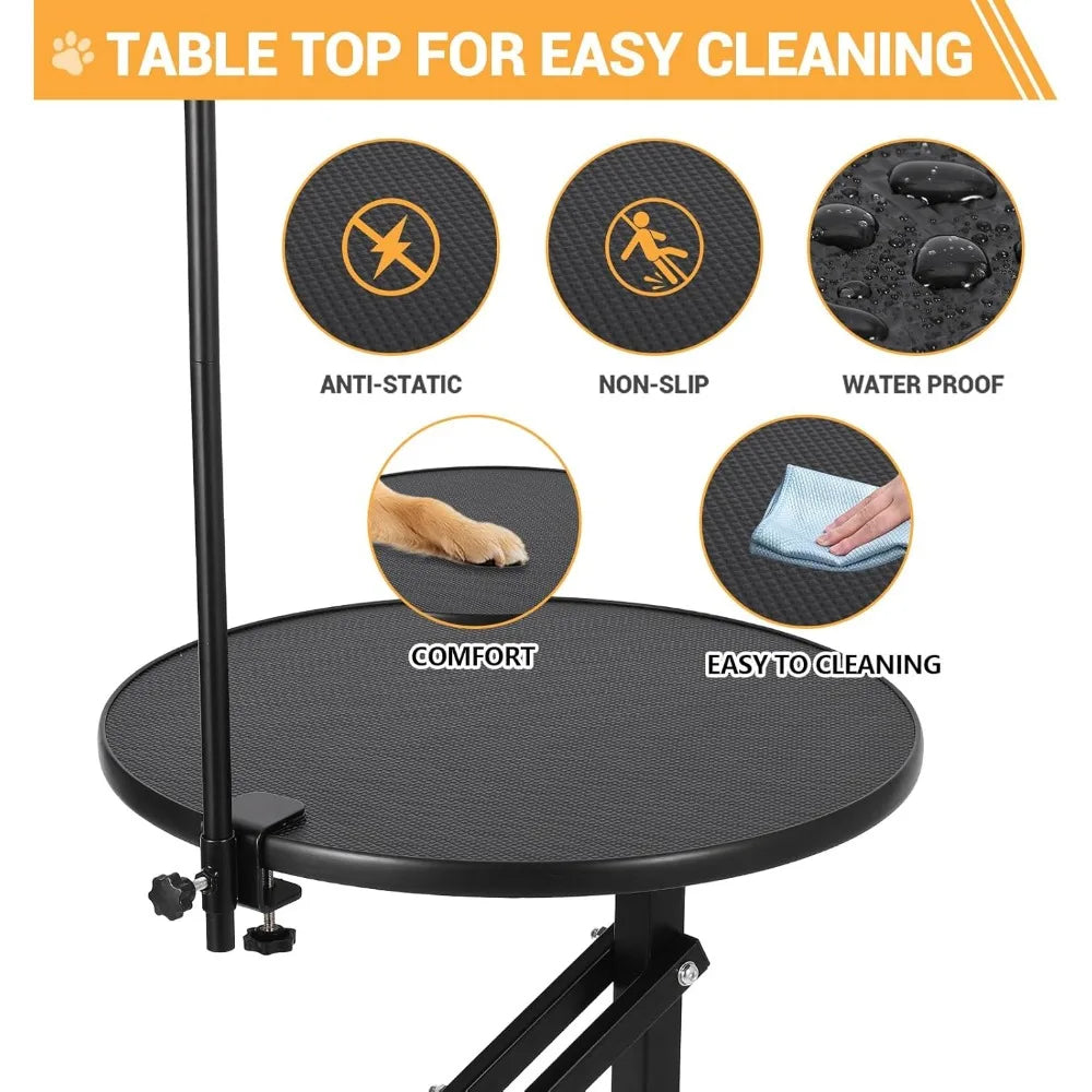 MKDK Heavy Duty Hydraulic Dog Grooming Table For Small Dogs