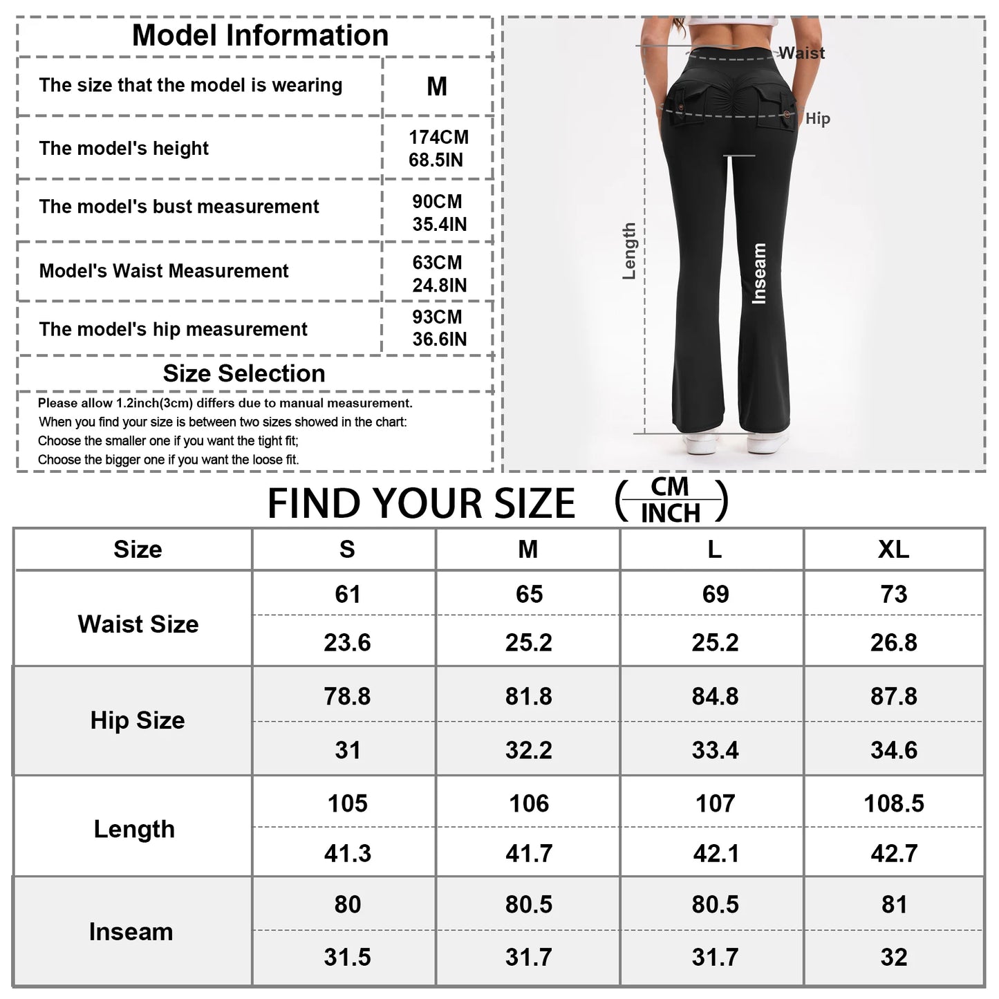 Heart And Home Shop Curve Yoga Pants Flared Bootcut