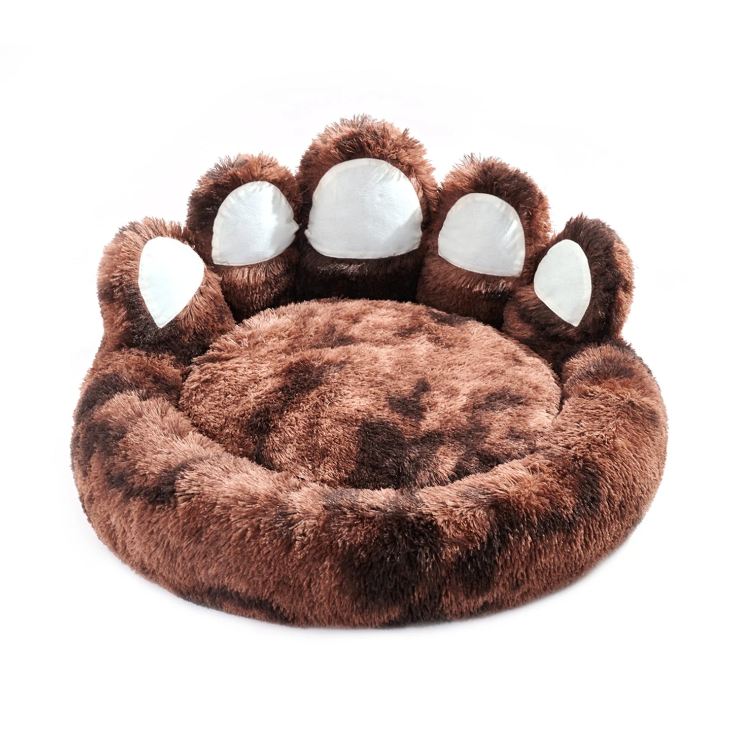 Cozy Paw Shape Dog Bed Warm Thickened Cushion Breathable Fluffy Mat for Deep Sleeping Pet Comfort - Dog Beds/Mats