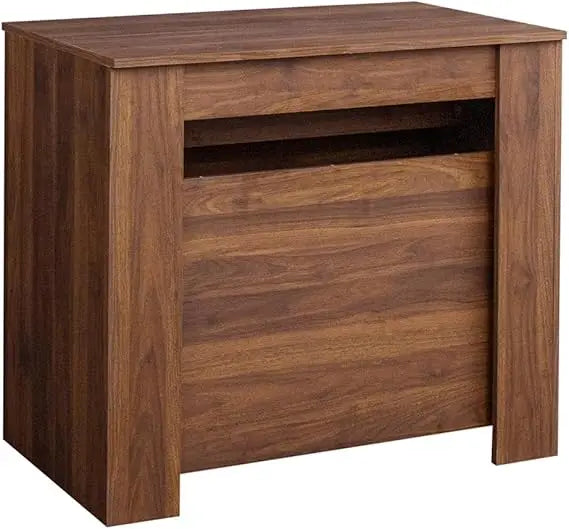 Extendable Console Table with Extension Leaves Holder, Mid Century Modern Expandable Dining Table for 12-14 Person, 20" to 118"