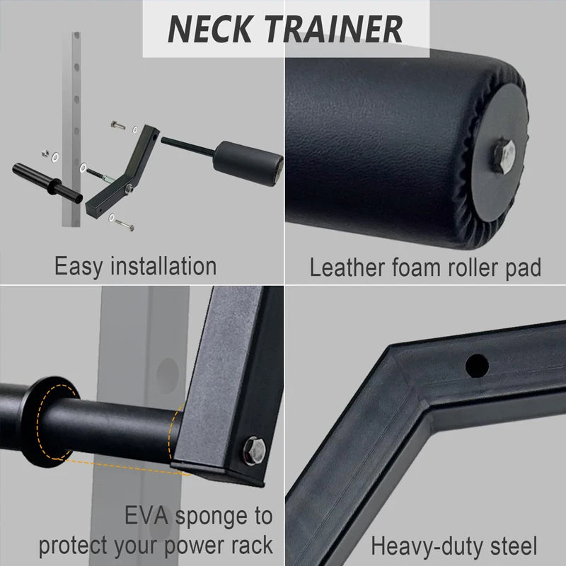 Upgraded Rack Mount Neck Trainer for Arm Strength Training