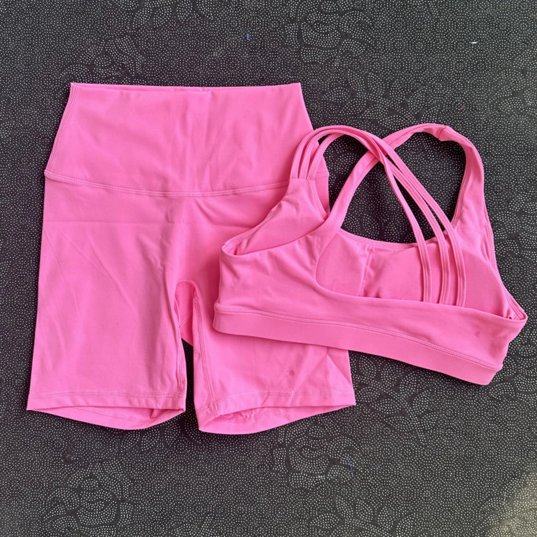 Zhejiang Solid Yoga Set Women Gym Tracksuit Comfort