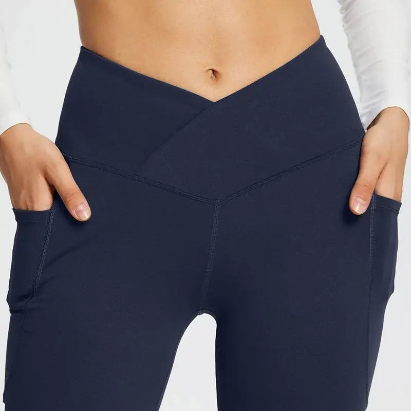 Heart and Home Shop Yoga Pants Bootcut High Waisted Leggings