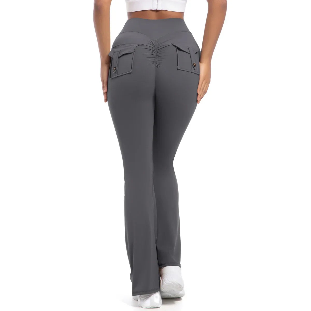 Heart And Home Shop Curve Yoga Pants Flared Bootcut