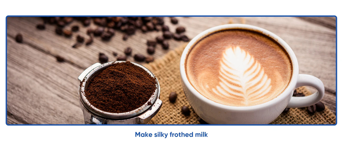 BioloMix 5 in 1 Immersion Hand Blender 1500 Watt Powerful Stainless Steel Blade Food Processor Smoothie Maker Baby Food Puree Tool