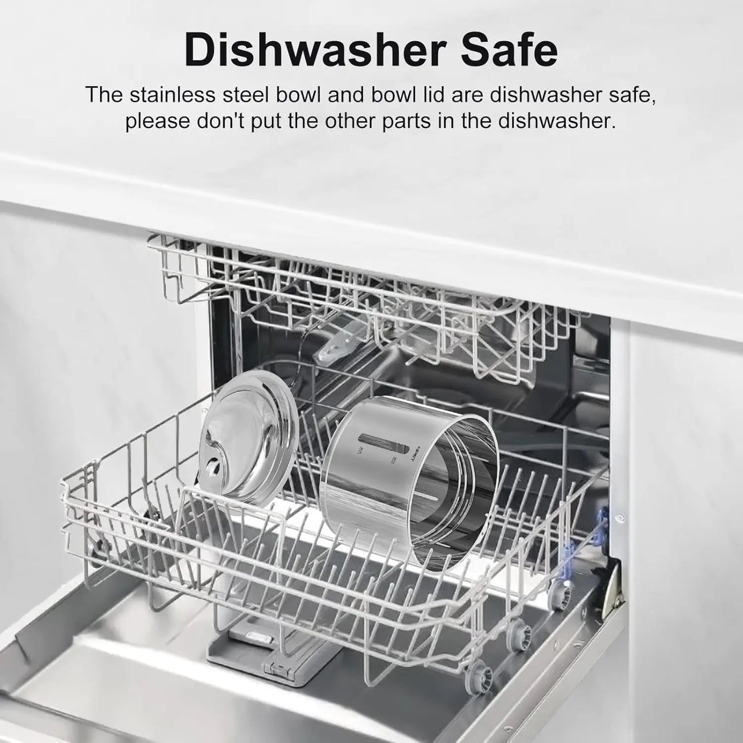 NPET Stainless Steel Cat Water Fountain 50oz 1.5L Dishwasher Safe Pet Water Dispenser with Visible Window Light