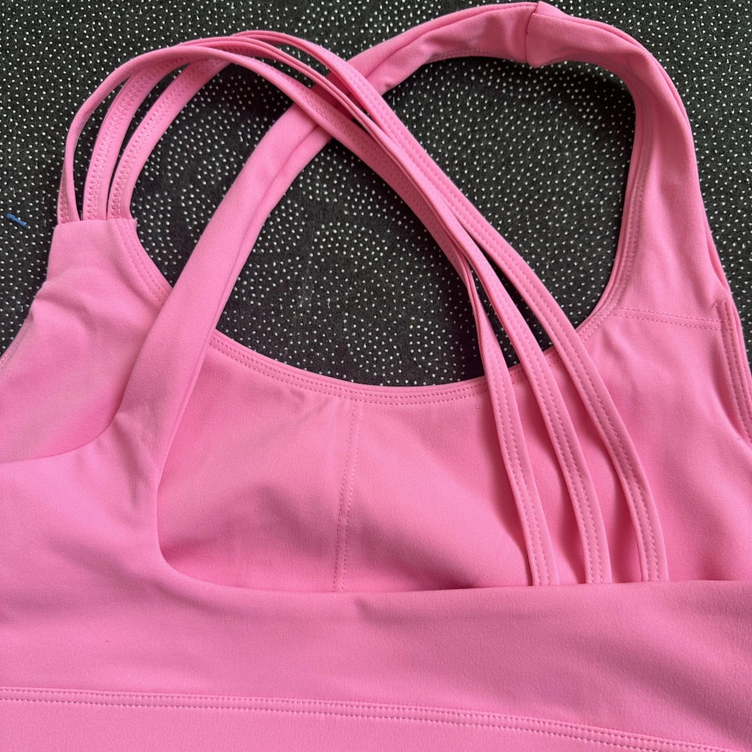 Zhejiang Solid Yoga Set Women Gym Tracksuit Comfort