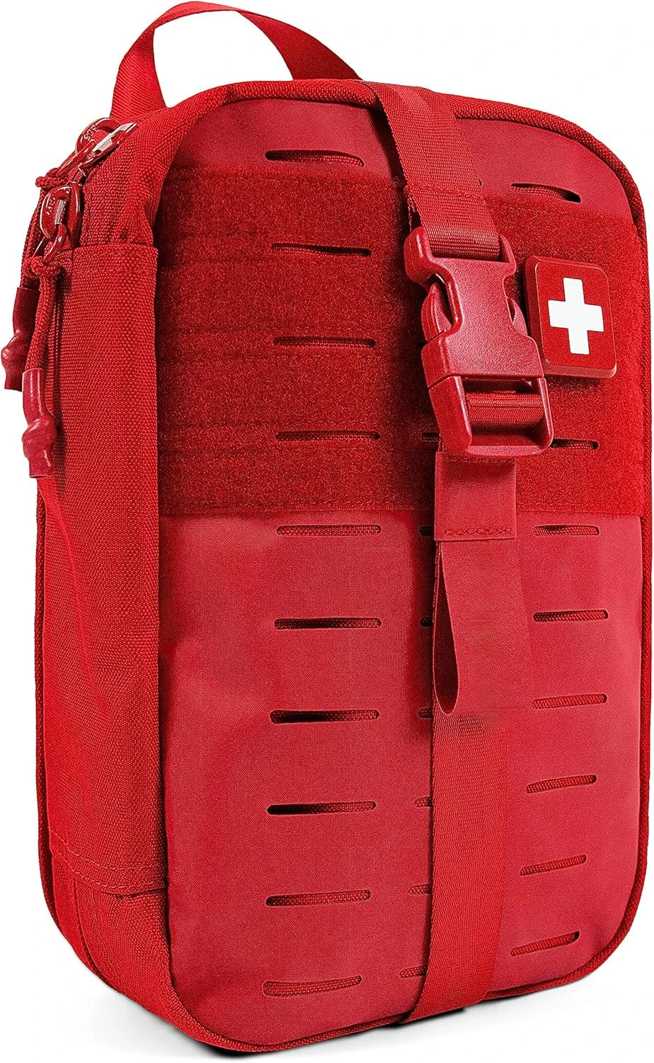 MyFAK Standard Ifak First Aid Kit - 132 Life Saving Trauma and Medical Items Eligible Survival Kit for Camping or Your Car - RED