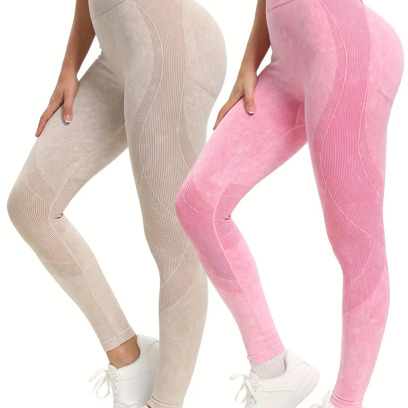 Heart And Home Womens High Waisted Butt Lifting Leggings