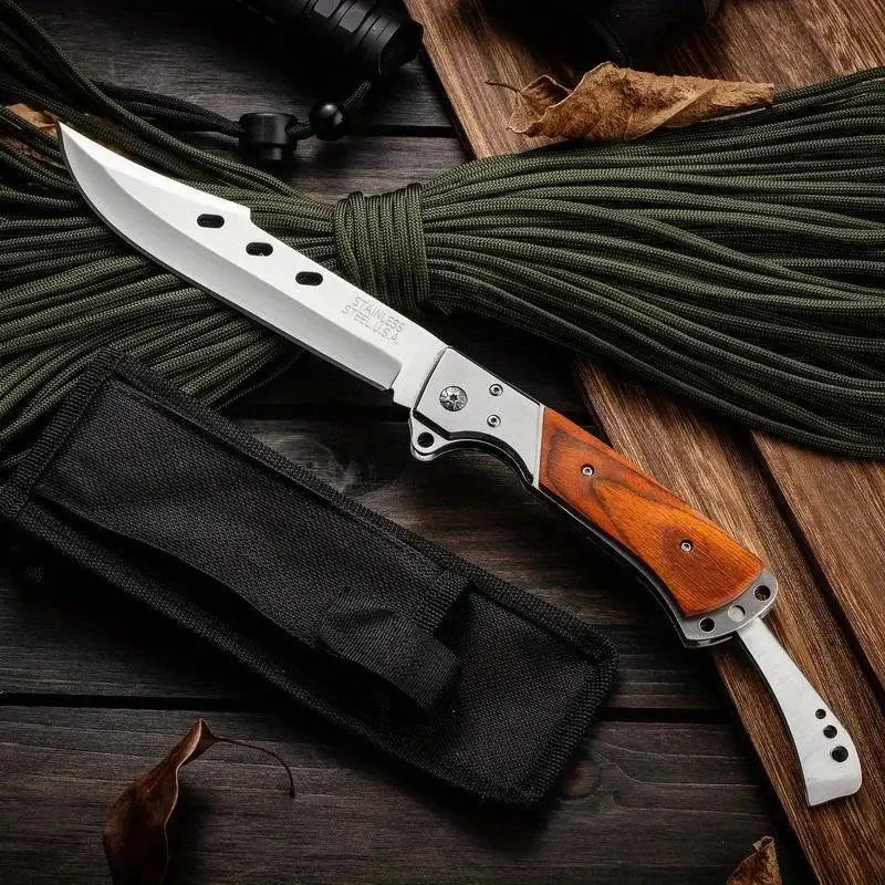 5.79" Long Blade Folding Knife for Hiking Camping Survival - Sharp Foldable Knife for Men And Women - Travel Friendly