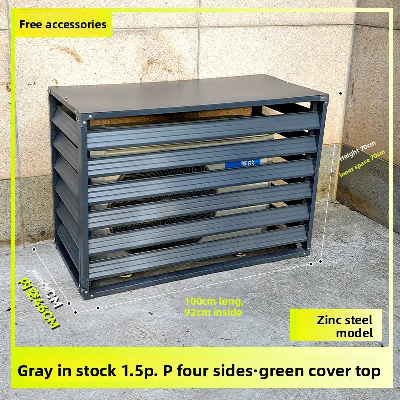 Hign-Concerned Air Conditioner Protective Cover Aluminum