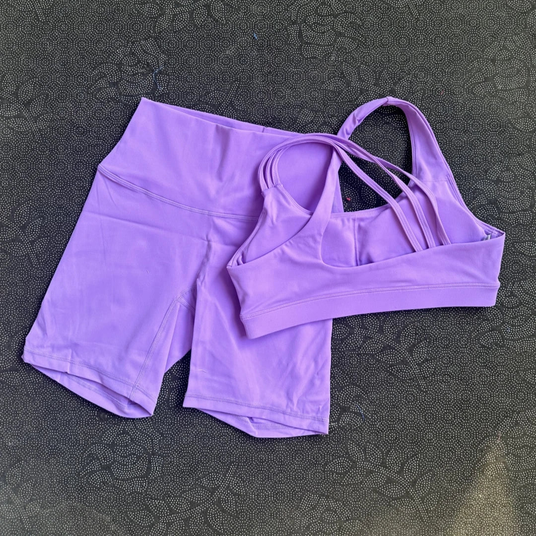 Zhejiang Solid Yoga Set Women Gym Tracksuit Comfort