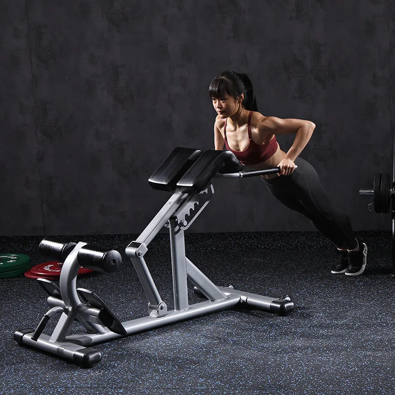 Commercial Gym Strength Training Multifunctional Back Extension Roman Chair Adjustable Sit Up Bench for Men and Women