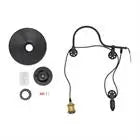 Vintage Industrial Wall Mount Light Sconce Lamp Lift Pulley Fixture Wall Light