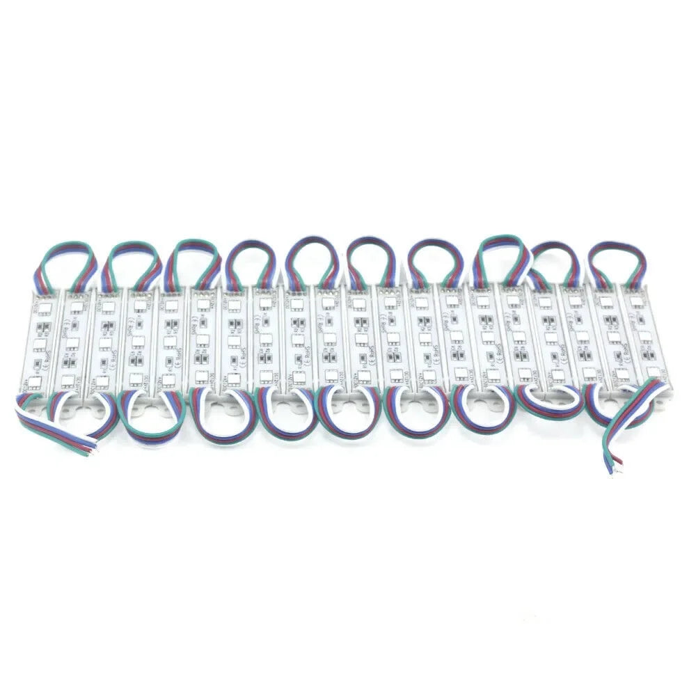 Super Bright IP65 Waterproof 5050 SMD Module Light Sign Strip Lamp DC 12V with Controller