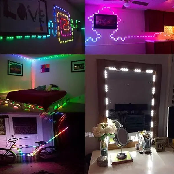 Super Bright IP65 Waterproof 5050 SMD Module Light Sign Strip Lamp DC 12V with Controller