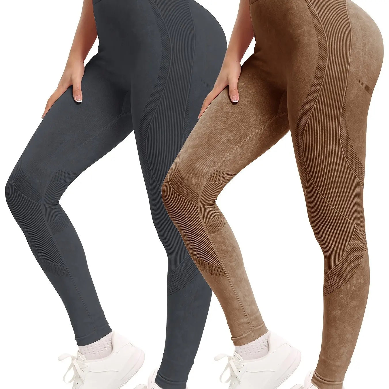 Heart And Home Womens High Waisted Butt Lifting Leggings