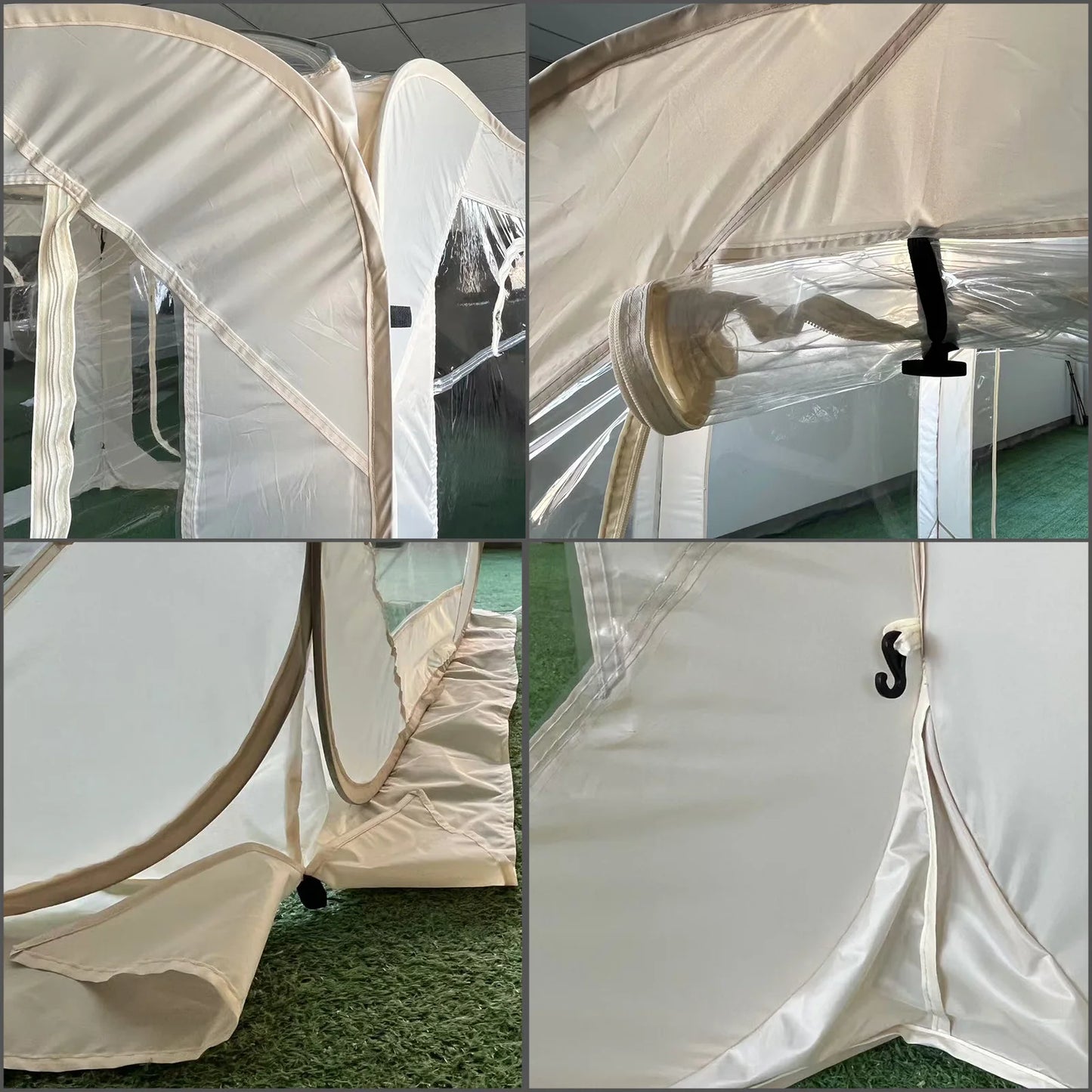 Portable Folding Transparent Tent Starry Sky Bubble House for Camping Waterproof Outdoor Shade Shelter for 5 to 8 People