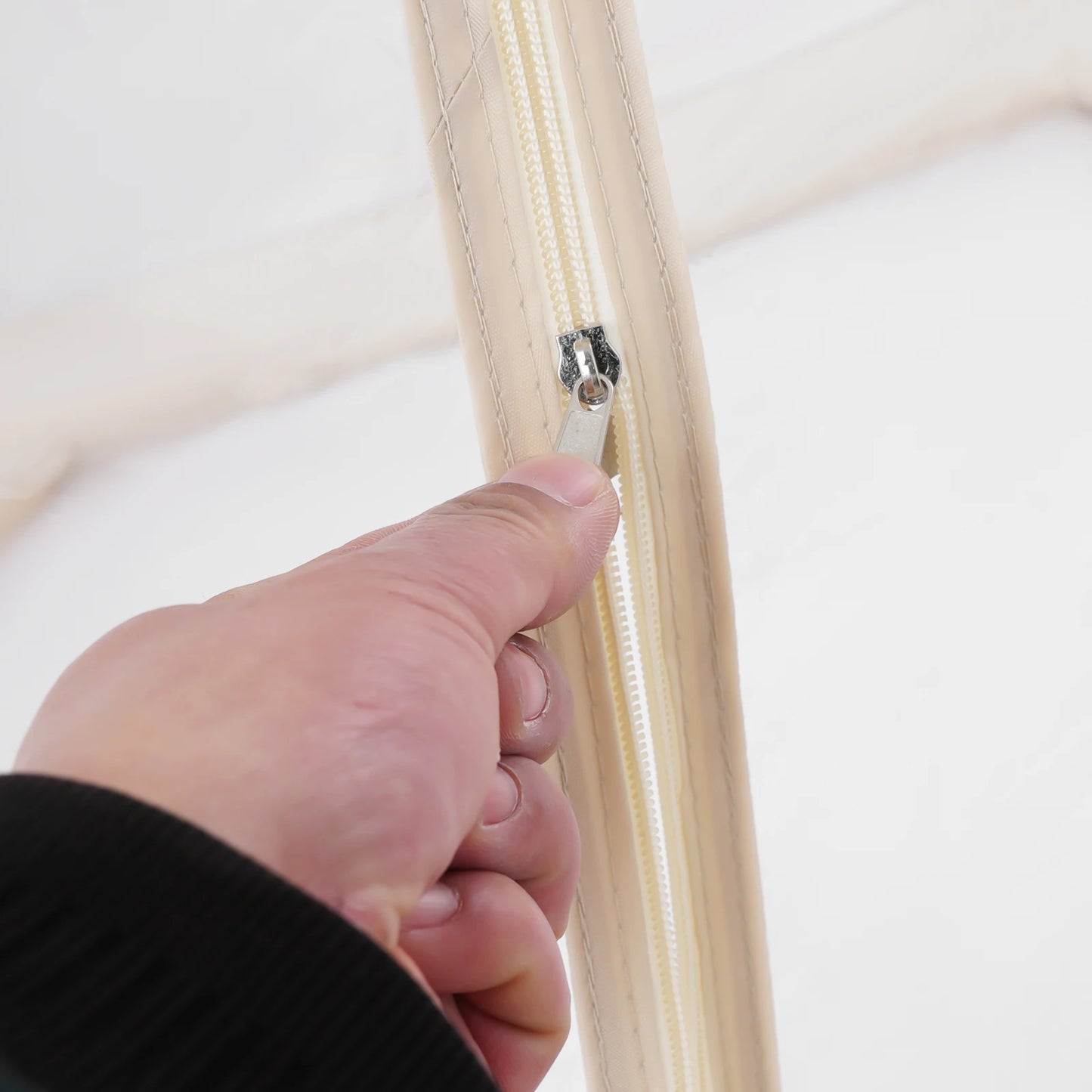 Clear Pop Up Bubble Tent 3x2.05m Outdoor Garden Camping Tent for 3 to 4 People with Glass Fiber Rods