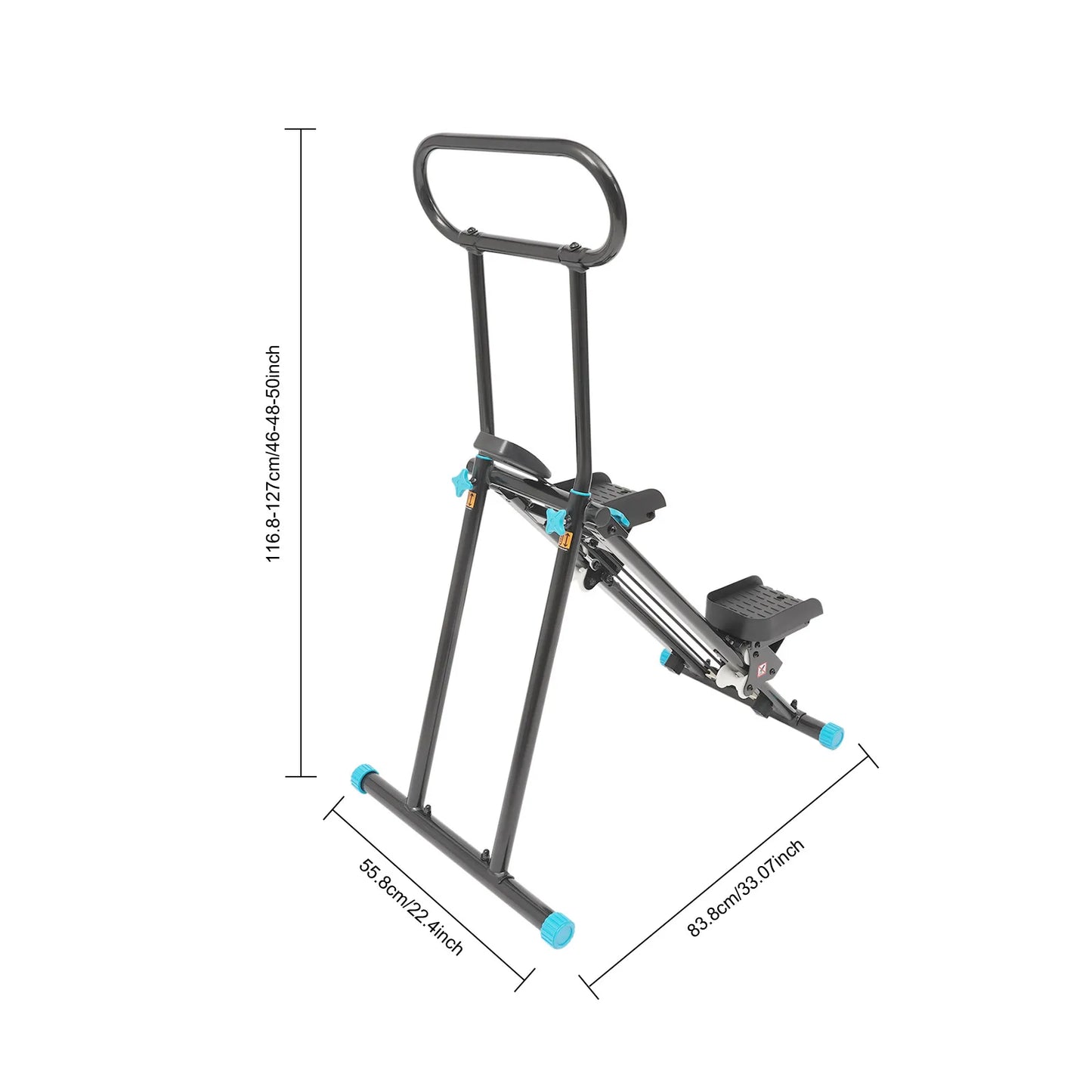Folding Stair Stepper for Home Gym Vertical Climber Fitness Step Machine Indoor Cardio Training Equipment