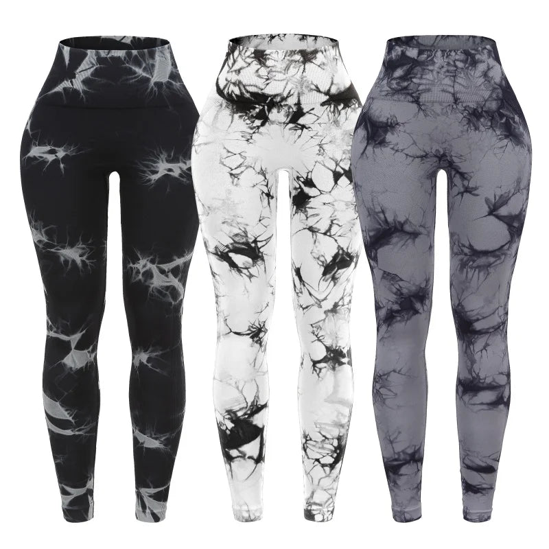 Heart and Home Shop 3 Piece Workout Leggings Set High Waist