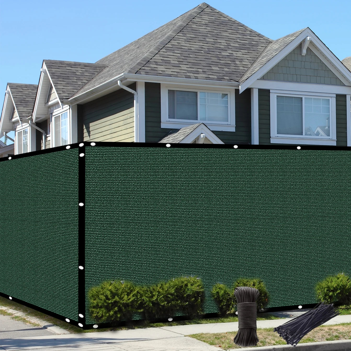 Outdoor Privacy Screen Windshield Fence Sunshade Backyard