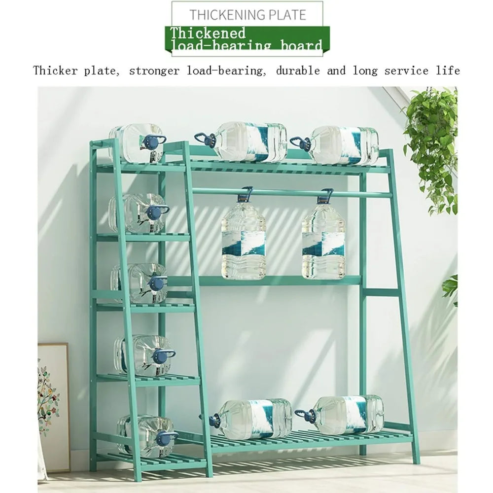 3 Tier Wooden Plant Stand Shelf Indoor Outdoor Flower Rack Holder for Multiple Pots and Succulents Display Garden Bracket Shelf