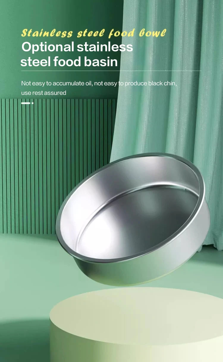 PAPIFEED Smart Automatic Pet Feeder WiFi Remote Controlled Cat Food Dispenser with LCD Display Dog Feeder 50g-2000g Capacity