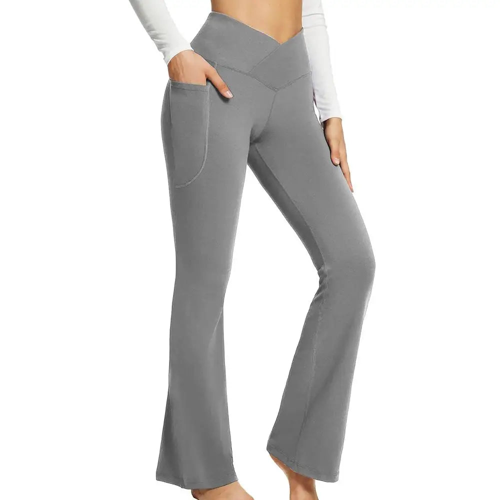 Heart and Home Shop Yoga Pants Bootcut High Waisted Leggings