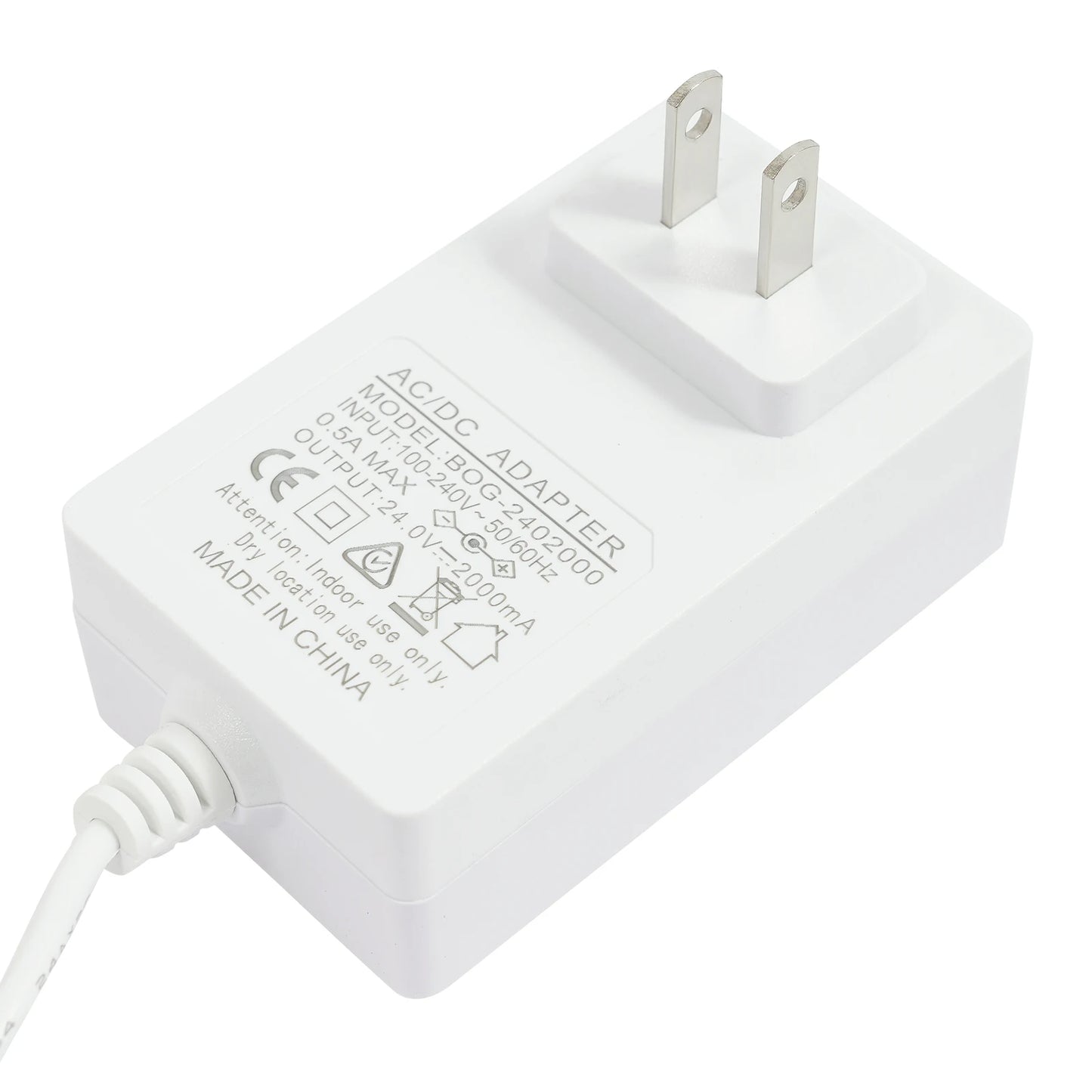 Adjustable Nail Desk Lamp 36W LED Task Light with 10 Brightness Levels Gooseneck 1600LM for Salon Home White Aluminum Body