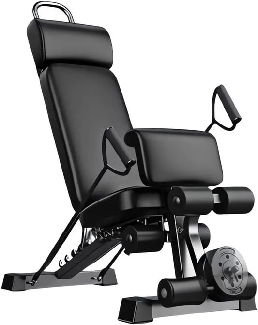 Adjustable 17 in 1 Multifunctional Dumbbell Stool Sit Up Bench with Foldable Backrest 500kg Capacity Home Gym Equipment