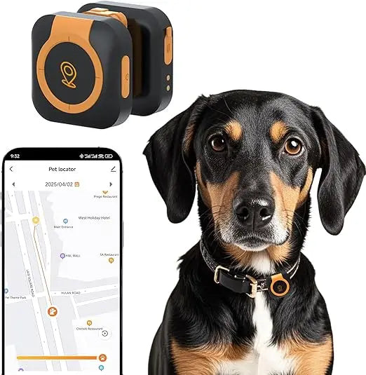 GPS Pet Tracker With Health Monitoring For Dogs Activity
