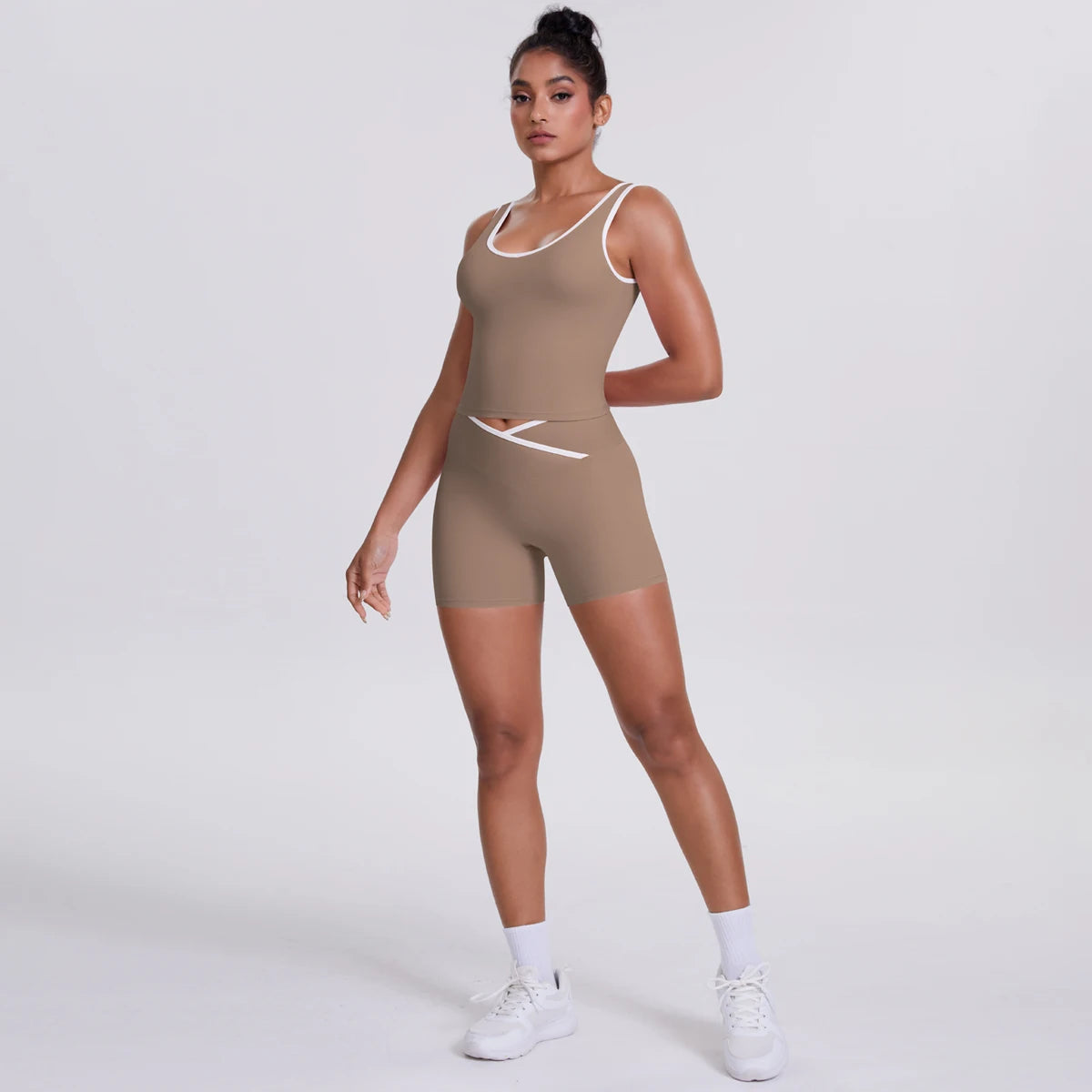 Heart And Home Yoga Sets Women Backless Quick Dry Shorts