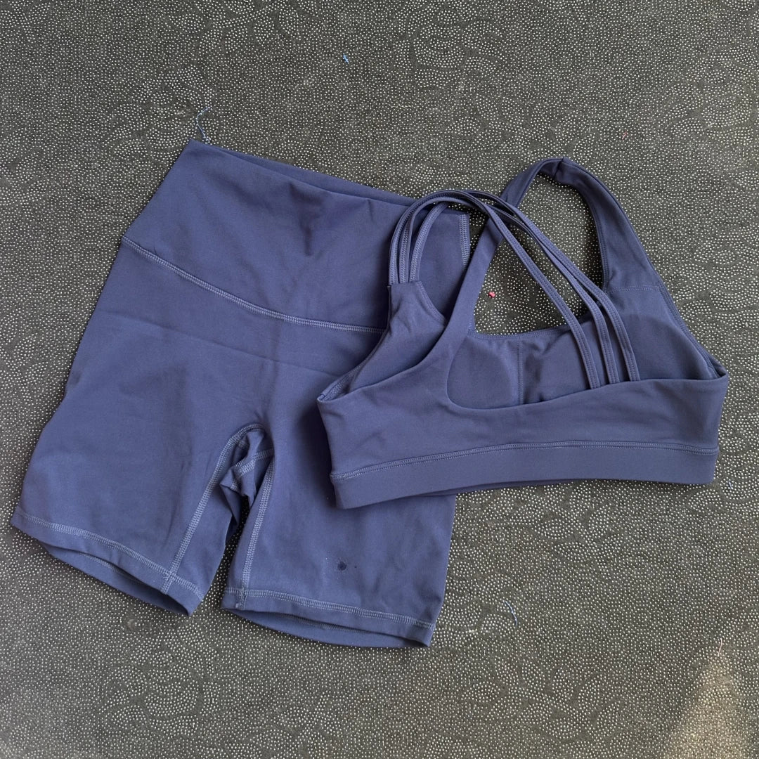 Zhejiang Solid Yoga Set Women Gym Tracksuit Comfort