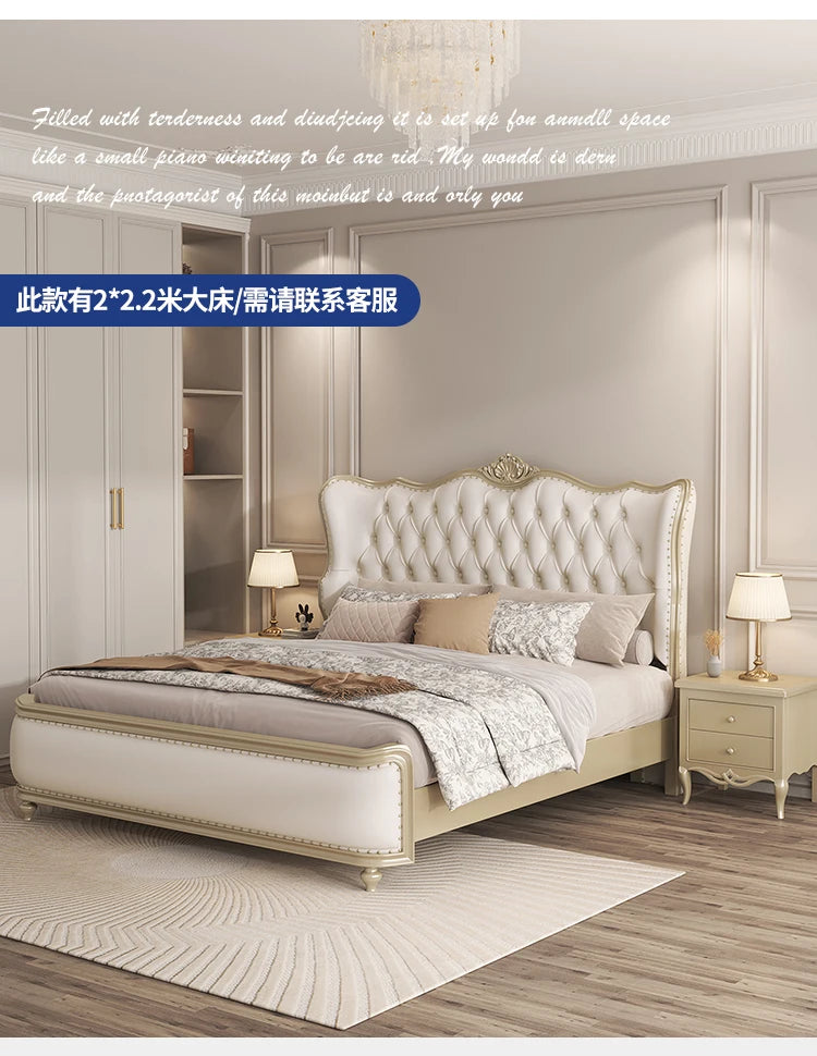 Aesthetic Modern Bed Quilts Vintage Bedroom Luxury Headboard King Size Double Beds Garden Furniture Sets