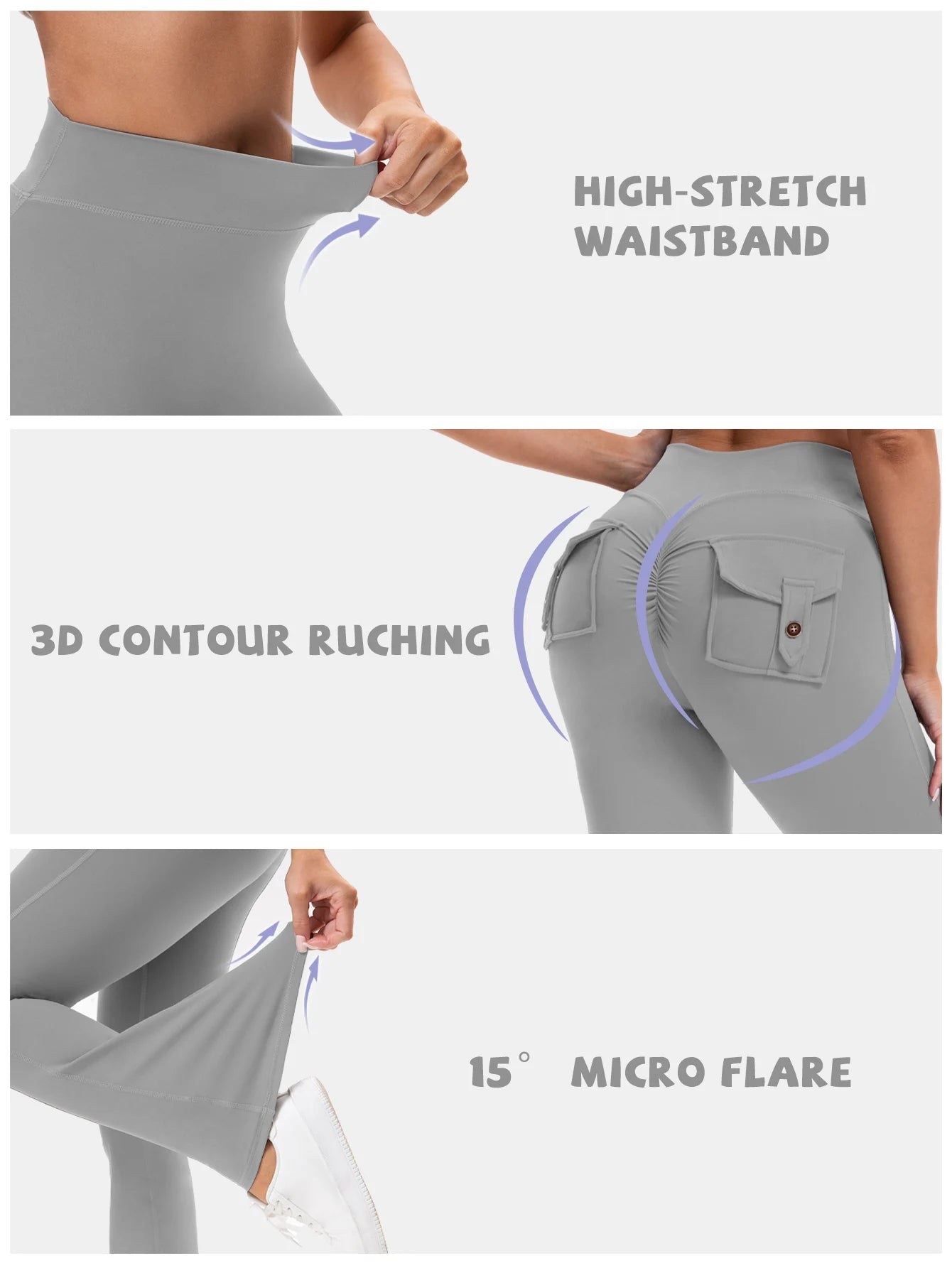 Heart And Home Shop Curve Yoga Pants Flared Bootcut