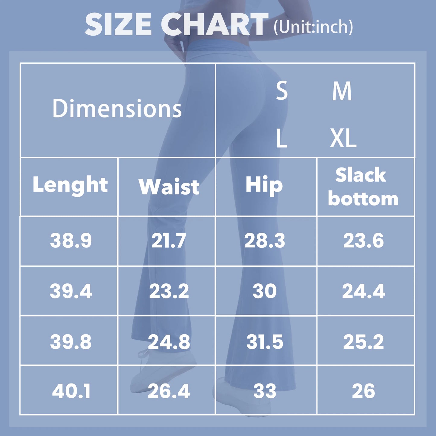 Heart And Home Yoga Flare Leg Pants Set Breathable Flex