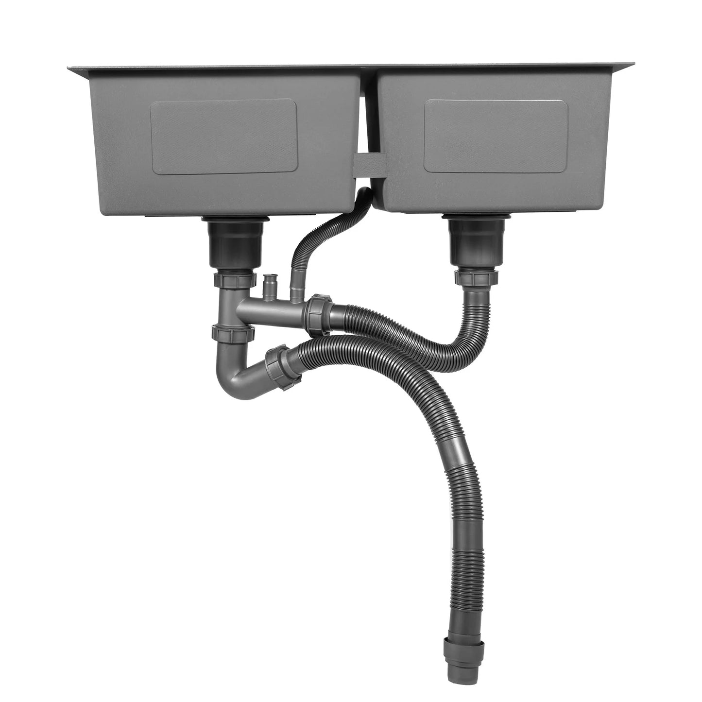 Kitchen Sinks Built-in Sink Stainless Steel Double Sink Rectangle